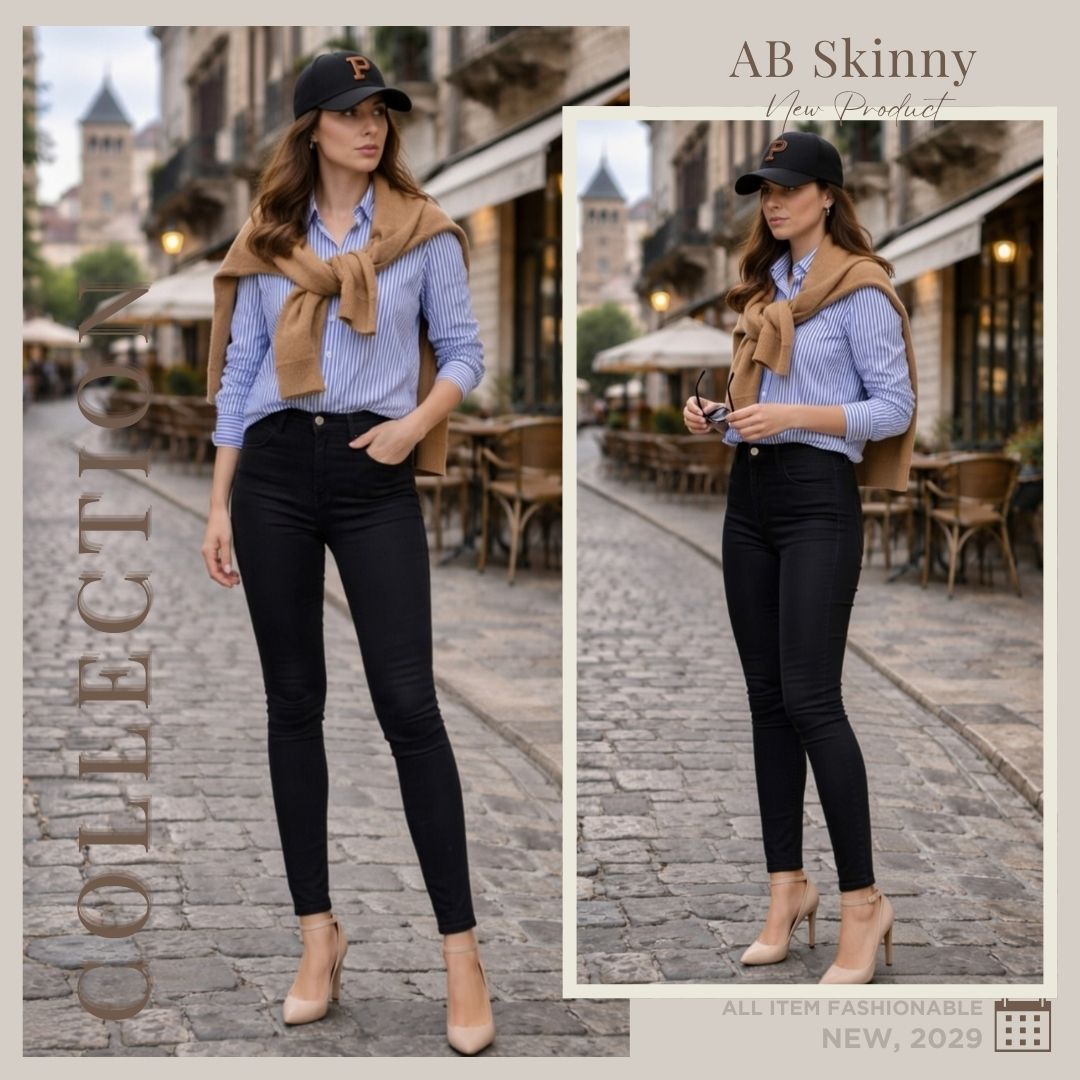 Black Ultra Stretch Skinny Pants