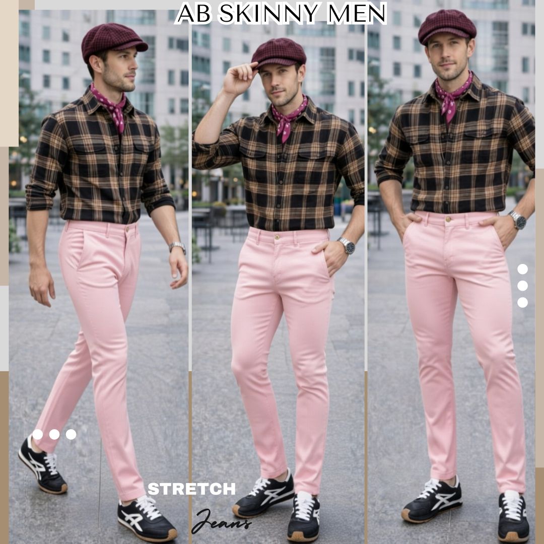 Men Ultra Stretch Pants Jeans