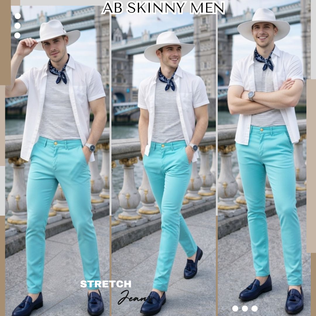 Men Ultra Stretch Pants Jeans