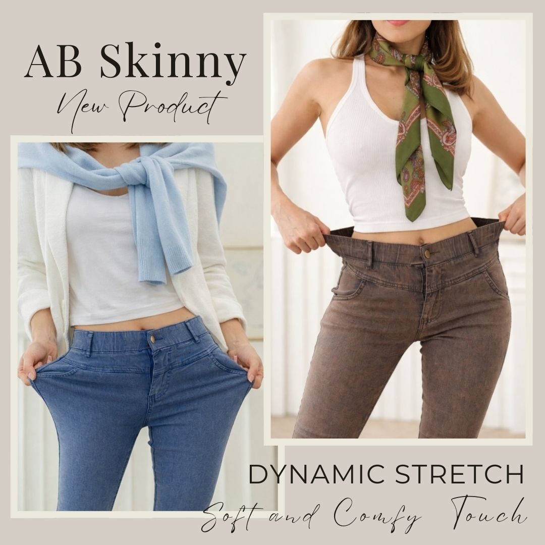 Premium Denim-Color Skyblue Ultra Stretch Skinny Pants