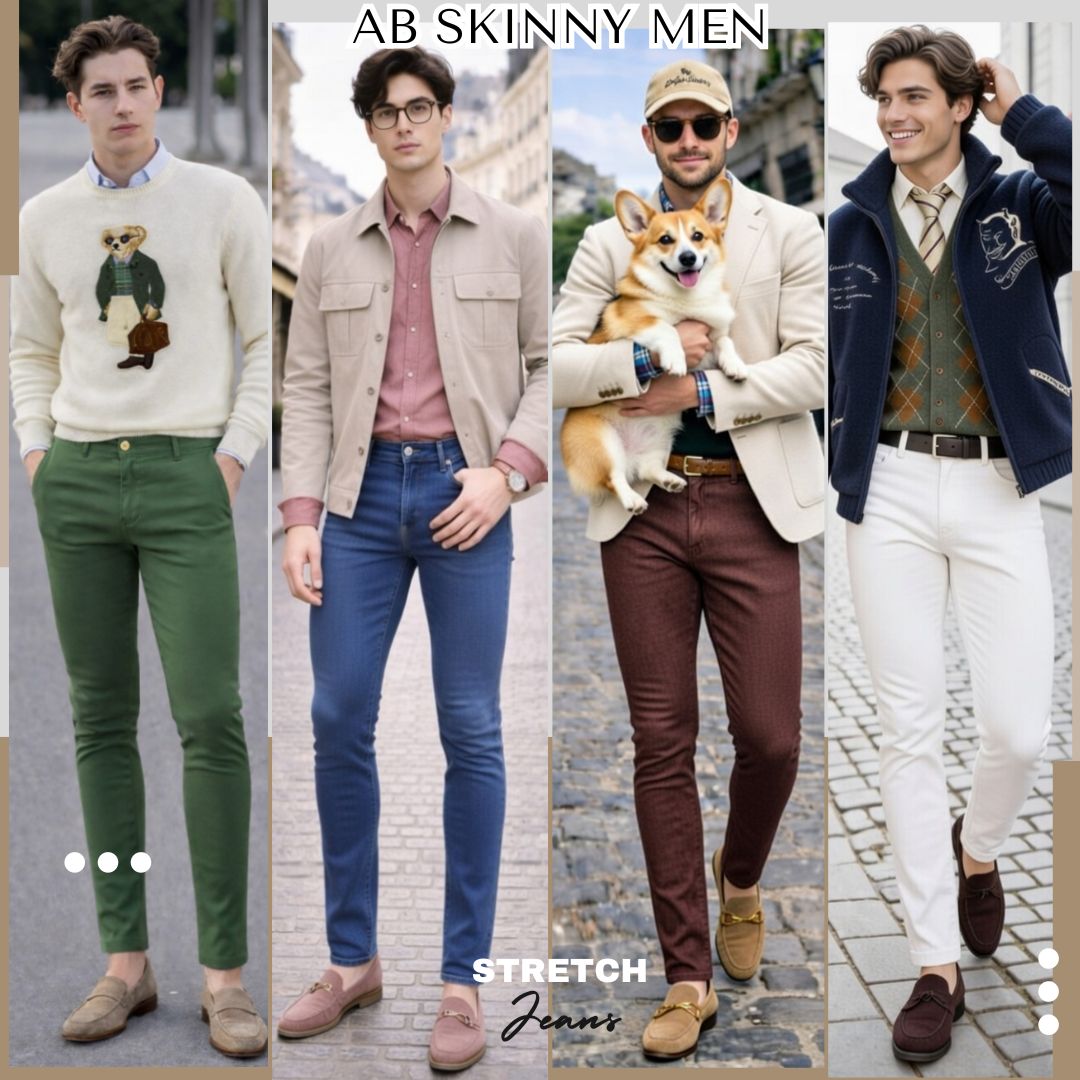Men Ultra Stretch Pants Jeans
