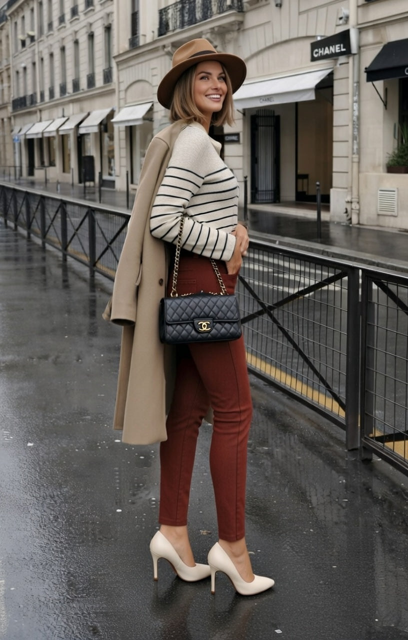 Light Brown Ultra Stretch Skinny Pants