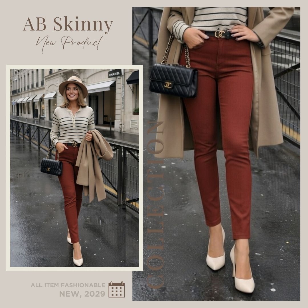 Light Brown Ultra Stretch Skinny Pants