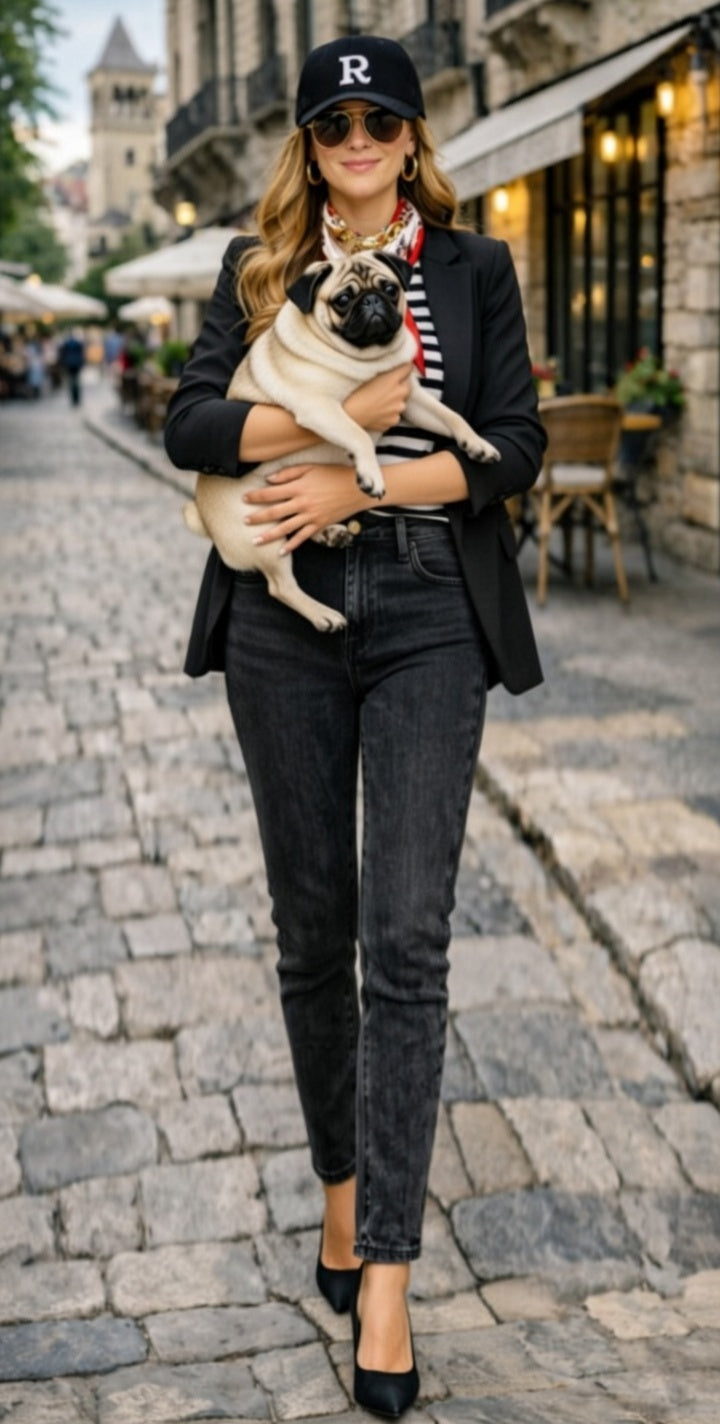 Premium Denim-Color Black Ultra Stretch Skinny Pants