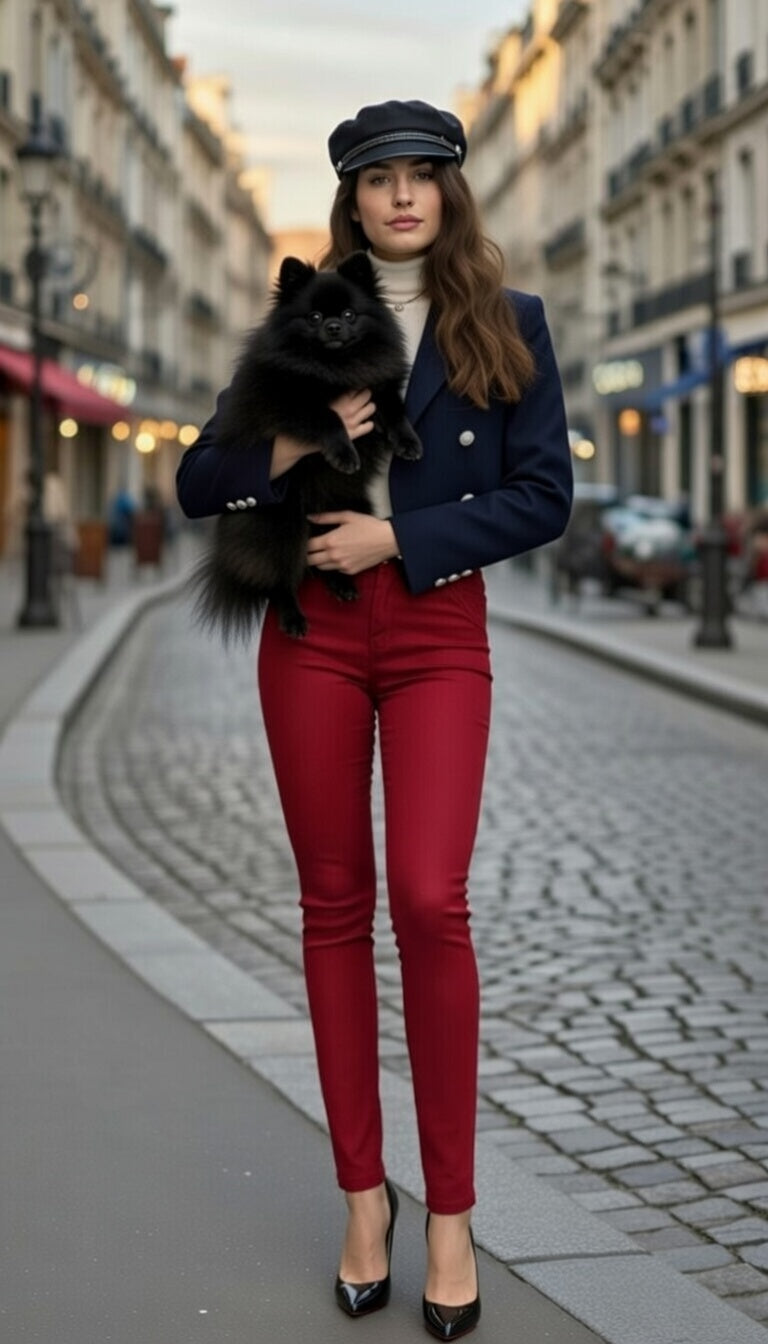 Maroon Ultra Stretch Shorts
