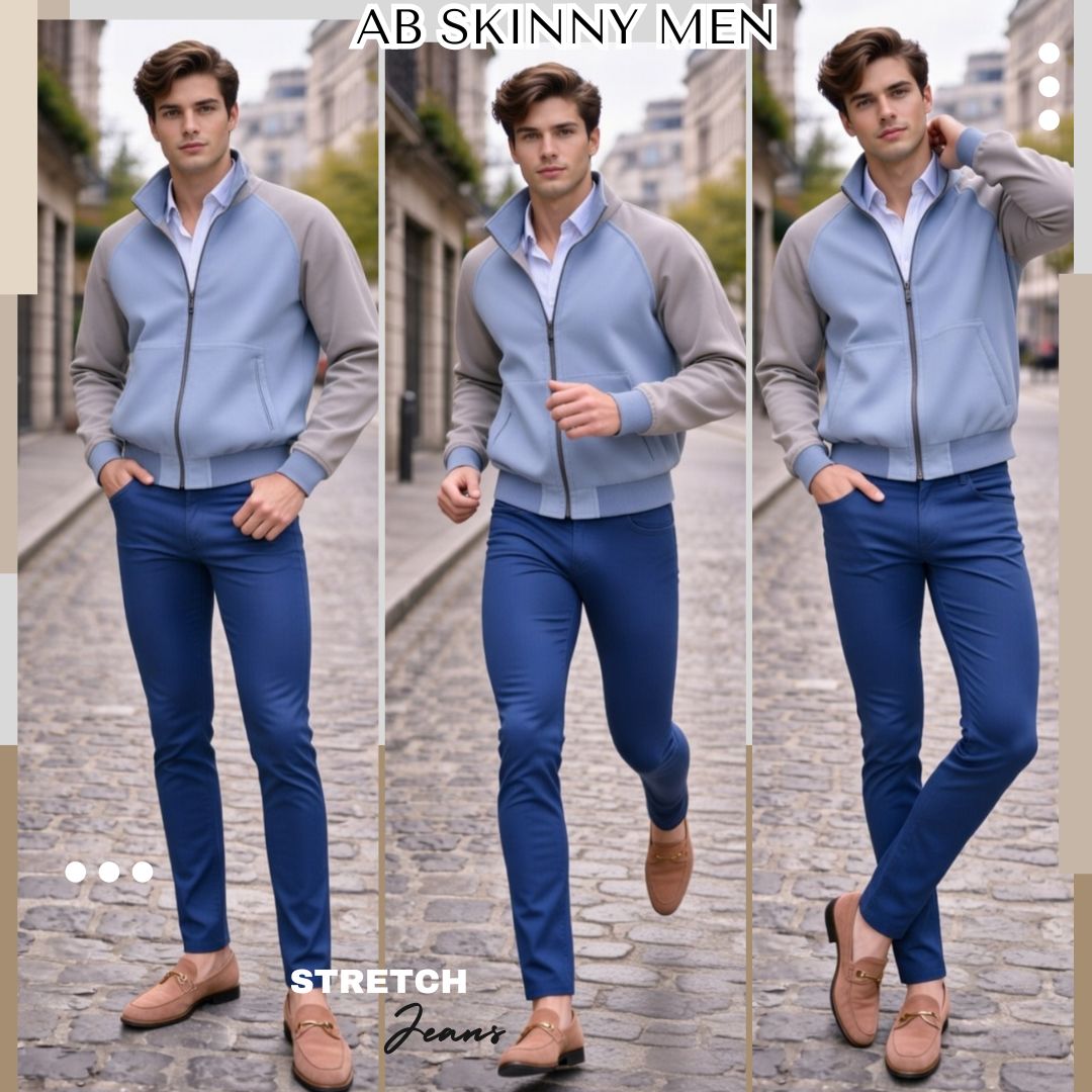 Men Ultra Stretch Pants Jeans