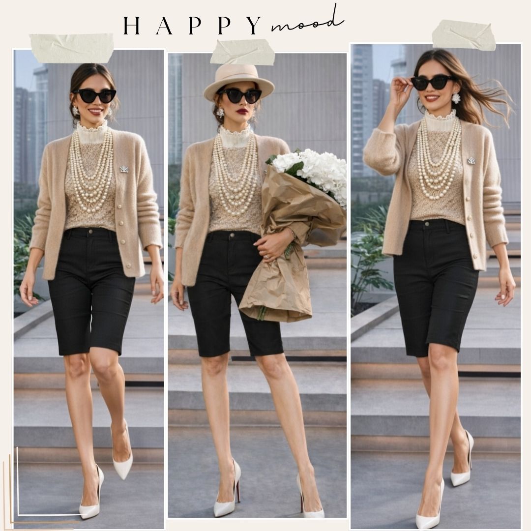 Black Ultra Stretch Shorts