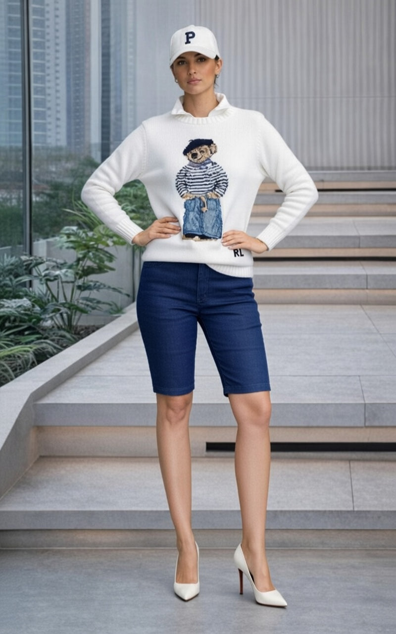 Navy Ultra Stretch Shorts
