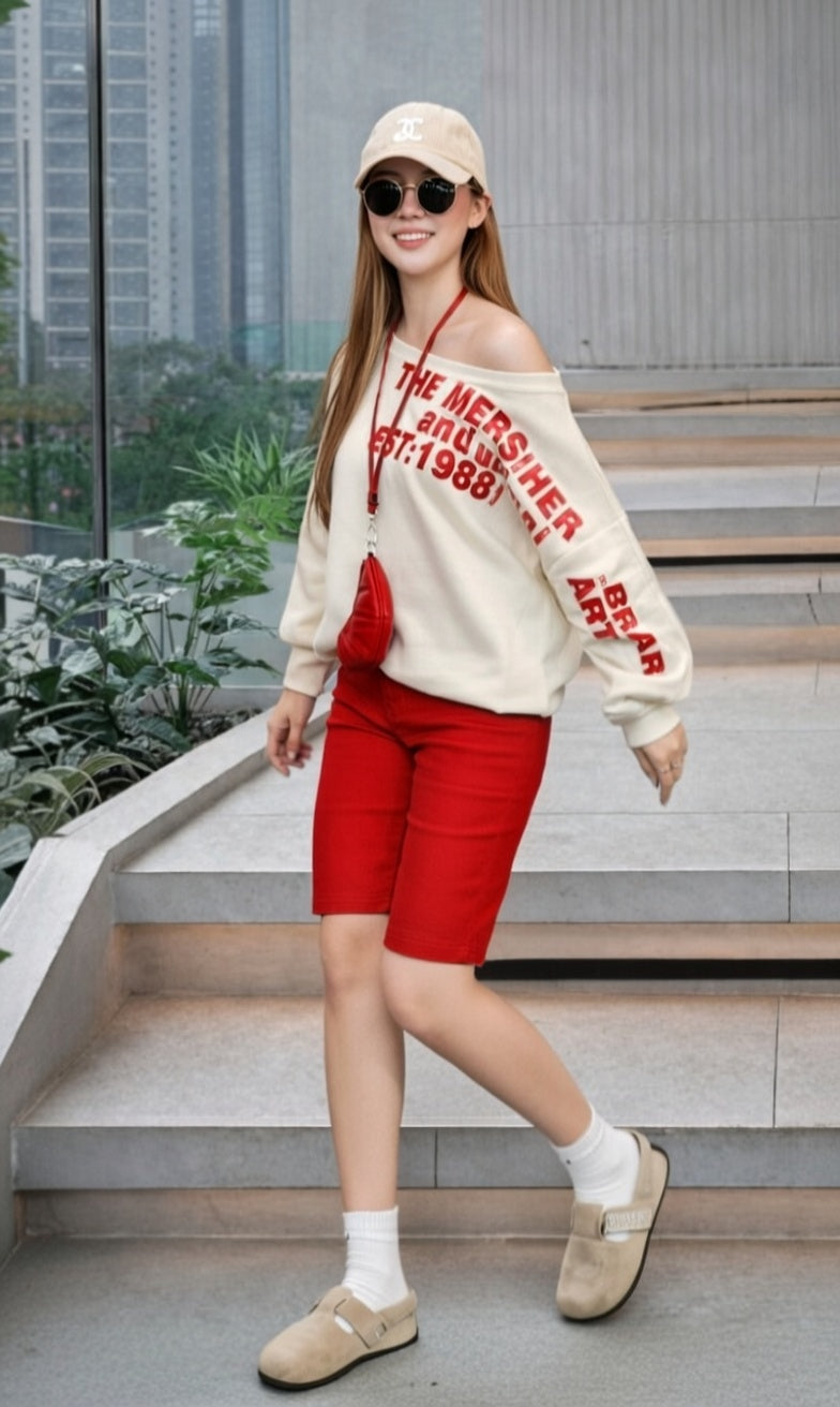 Red Ultra Stretch Shorts